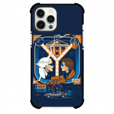 Back To The Future Phone Case For iPhone Samsung Galaxy Pixel OnePlus Vivo Xiaomi Asus Sony Motorola Nokia - Back To The Future Poster Illustration By Torch