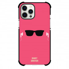Baby Driver Phone Case For iPhone Samsung Galaxy Pixel OnePlus Vivo Xiaomi Asus Sony Motorola Nokia - Baby Driver Pink Minimalist Poster