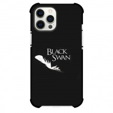 Black Swan Phone Case For iPhone Samsung Galaxy Pixel OnePlus Vivo Xiaomi Asus Sony Motorola Nokia - Black Swan Black And White Poster