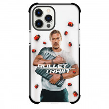 Bullet Train Phone Case For iPhone Samsung Galaxy Pixel OnePlus Vivo Xiaomi Asus Sony Motorola Nokia - Bullet Train Brad Pit Holding Ladybug Briefcase Poster