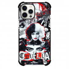 Cruella Phone Case For iPhone Samsung Galaxy Pixel OnePlus Vivo Xiaomi Asus Sony Motorola Nokia - Cruella Movie Poster On Black And White Graphic Art