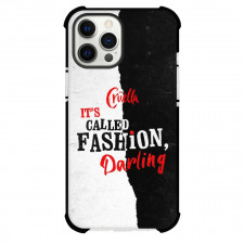 Cruella Phone Case For iPhone Samsung Galaxy Pixel OnePlus Vivo Xiaomi Asus Sony Motorola Nokia - Cruella Quote Its Called Fashion Darling On Black And White Background