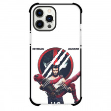 Deadpool Phone Case For iPhone Samsung Galaxy Pixel OnePlus Vivo Xiaomi Asus Sony Motorola Nokia - Deadpool Wolverine Holding Deadpool Poster
