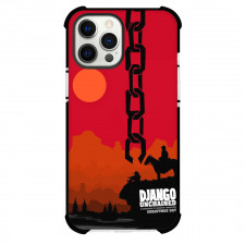 Django Unchained Phone Case For iPhone Samsung Galaxy Pixel OnePlus Vivo Xiaomi Asus Sony Motorola Nokia - Django Unchained Minimalist Poster Red And Black