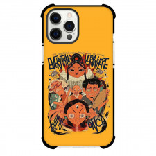 Everything Everywhere All At Once Phone Case For iPhone Samsung Galaxy Pixel OnePlus Vivo Xiaomi Asus Sony Motorola Nokia - Everything Everywhere All At Once Anime Style Art On Orange Background