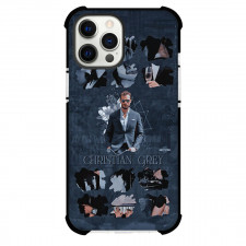 Fifty Shades Of Grey Phone Case For iPhone Samsung Galaxy Pixel OnePlus Vivo Xiaomi Asus Sony Motorola Nokia - Fifty Shades Of Grey Christian Grey Standing On Graphic Art Poster