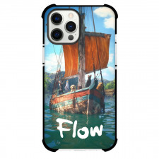 Flow Phone Case For iPhone Samsung Galaxy Pixel OnePlus Vivo Xiaomi Asus Sony Motorola Nokia - Flow Characters On Boat 3D Art Poster