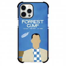 Forrest Gump Phone Case For iPhone Samsung Galaxy Pixel OnePlus Vivo Xiaomi Asus Sony Motorola Nokia - Forrest Gump Movie Minimalist Art Poster Blue Background