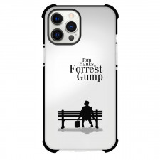 Forrest Gump Phone Case For iPhone Samsung Galaxy Pixel OnePlus Vivo Xiaomi Asus Sony Motorola Nokia - Forrest Gump Tom Hanks Sitting On A Bench Silhouette Poster