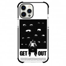 Get Out Phone Case For iPhone Samsung Galaxy Pixel OnePlus Vivo Xiaomi Asus Sony Motorola Nokia - Get Out Grayscale Poster By Kevin Carter