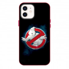 Ghostbusters Phone Case For iPhone Samsung Galaxy Pixel OnePlus Vivo Xiaomi Asus Sony Motorola Nokia - Ghostbusters Logo On Dark Smoke Background