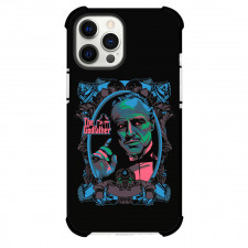 The GodFather Phone Case For iPhone Samsung Galaxy Pixel OnePlus Vivo Xiaomi Asus Sony Motorola Nokia - The GodFather Movie Colorful Illustration Art On Black Background