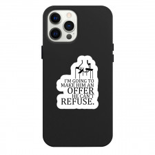 The GodFather Phone Case For iPhone Samsung Galaxy Pixel OnePlus Vivo Xiaomi Asus Sony Motorola Nokia - The GodFather Quote Sticker