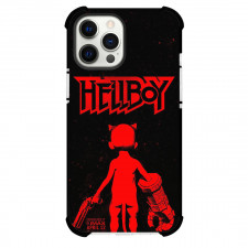 Hellboy Phone Case For iPhone Samsung Galaxy Pixel OnePlus Vivo Xiaomi Asus Sony Motorola Nokia - Hellboy 2019 Movie Red And Black Poster