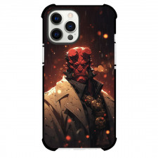 Hellboy Phone Case For iPhone Samsung Galaxy Pixel OnePlus Vivo Xiaomi Asus Sony Motorola Nokia - Hellboy Portrait Digital Art Poster