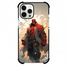 Hellboy Phone Case For iPhone Samsung Galaxy Pixel OnePlus Vivo Xiaomi Asus Sony Motorola Nokia - Hellboy Standing Cartoon Art Poster