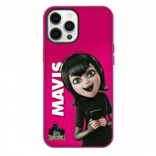 Hotel Transylvania Mavis Phone Case For iPhone Samsung Galaxy Pixel OnePlus Vivo Xiaomi Asus Sony Motorola Nokia - Mavis Smiling Portrait in Pink Background