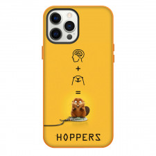 Hoppers Phone Case For iPhone Samsung Galaxy Pixel OnePlus Vivo Xiaomi Asus Sony Motorola Nokia - Brain Minimal Poster