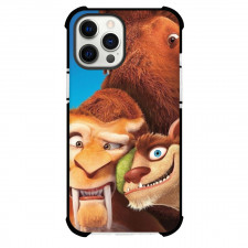 Ice Age Phone Case For iPhone Samsung Galaxy Pixel OnePlus Vivo Xiaomi Asus Sony Motorola Nokia - Characters Portrait Blue Background