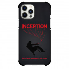 Inception Phone Case For iPhone Samsung Galaxy Pixel OnePlus Vivo Xiaomi Asus Sony Motorola Nokia - Inception 2010 Movie Logo Concept Art On Dark Background