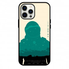 Interstellar Phone Case For iPhone Samsung Galaxy Pixel OnePlus Vivo Xiaomi Asus Sony Motorola Nokia - Interstellar Astronaut Green Silhouette Poster