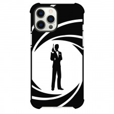 James Bond 007 Phone Case For iPhone Samsung Galaxy Pixel OnePlus Vivo Xiaomi Asus Sony Motorola Nokia - James Bond 007 Standing Silhouette Poster