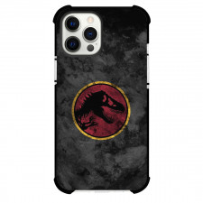Jurassic Park Phone Case For iPhone Samsung Galaxy Pixel OnePlus Vivo Xiaomi Asus Sony Motorola Nokia - Jurassic Park Jurassic World Dominion Logo On Dark Background