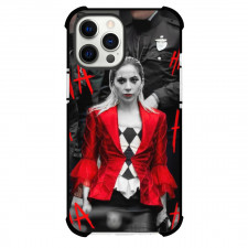Joker 2 Harley Case For iPhone Samsung Galaxy Pixel OnePlus Vivo Xiaomi Asus Sony Motorola Nokia - Harley Monochrome Red Portrait