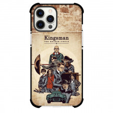 Kingsman Phone Case For iPhone Samsung Galaxy Pixel OnePlus Vivo Xiaomi Asus Sony Motorola Nokia - Kingsman The Golden Circle Retro Poster