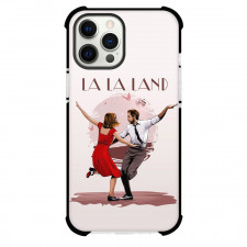 La La Land Phone Case For iPhone Samsung Galaxy Pixel OnePlus Vivo Xiaomi Asus Sony Motorola Nokia - La La Land Illustration Art On Pink Background
