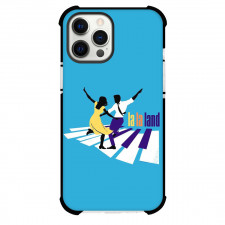 La La Land Phone Case For iPhone Samsung Galaxy Pixel OnePlus Vivo Xiaomi Asus Sony Motorola Nokia - La La Land Illustration Art On Blue Background
