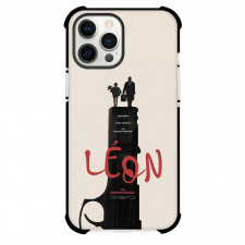 Leon Phone Case For iPhone Samsung Galaxy Pixel OnePlus Vivo Xiaomi Asus Sony Motorola Nokia - Leon Movie Minimalist Art Poster