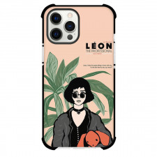 Leon Phone Case For iPhone Samsung Galaxy Pixel OnePlus Vivo Xiaomi Asus Sony Motorola Nokia - Leon The Professional Mathilda Portrait Illustration Art