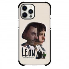 Leon Phone Case For iPhone Samsung Galaxy Pixel OnePlus Vivo Xiaomi Asus Sony Motorola Nokia - Leon The Professional Retro Poster