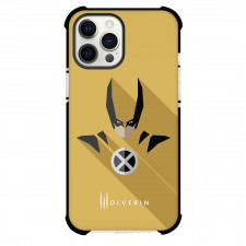 Logan Phone Case For iPhone Samsung Galaxy Pixel OnePlus Vivo Xiaomi Asus Sony Motorola Nokia - Logan Wolverine Minimalist Art Poster Yellow Background