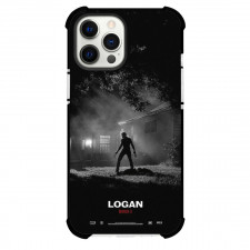 Logan Phone Case For iPhone Samsung Galaxy Pixel OnePlus Vivo Xiaomi Asus Sony Motorola Nokia - Logan Wolverine Standing Back Grayscale Poster