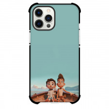 Luca Phone Case For iPhone Samsung Galaxy Pixel OnePlus Vivo Xiaomi Asus Sony Motorola Nokia - Luca Movie Luca And Alberto Sitting On Boat Poster