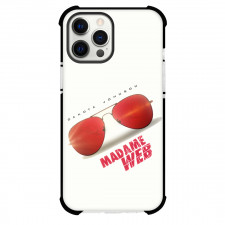 Madame Web Phone Case For iPhone Samsung Galaxy Pixel OnePlus Vivo Xiaomi Asus Sony Motorola Nokia - Madame Web Red Aviator Poster