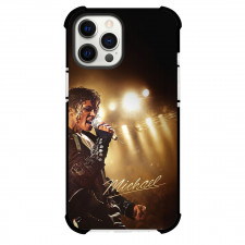 Michael Phone Case For iPhone Samsung Galaxy Pixel OnePlus Vivo Xiaomi Asus Sony Motorola Nokia - Michael Movie Dark Cinematic Gold Spotlight Poster