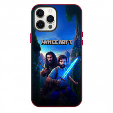 A Minecraft Movie Phone Case For iPhone Samsung Galaxy Pixel OnePlus Vivo Xiaomi Asus Sony Motorola Nokia - A Minecraft Movie Starring Jack Black And Jason Momoa Poster
