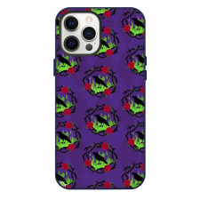 Maleficent Phone Case For iPhone Samsung Galaxy Pixel OnePlus Vivo Xiaomi Asus Sony Motorola Nokia - Maleficent Crow Purple Pattern