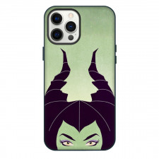 Maleficent Phone Case For iPhone Samsung Galaxy Pixel OnePlus Vivo Xiaomi Asus Sony Motorola Nokia - Maleficent Half Peek Portrait Cartoon Art