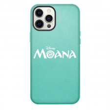Moana Phone Case For iPhone Samsung Galaxy Pixel OnePlus Vivo Xiaomi Asus Sony Motorola Nokia - Moana Official Disney Logo Minimalist Sticker