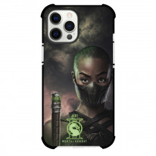 Mortal Kombat II Jade Phone Case For iPhone Samsung Galaxy Pixel OnePlus Vivo Xiaomi Asus Sony Motorola Nokia - Jade Portrait With Neon Green Logo Poster