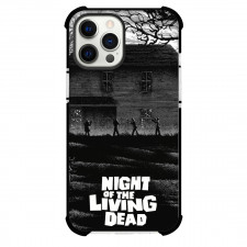 Night Of The Living Dead Phone Case For iPhone Samsung Galaxy Pixel OnePlus Vivo Xiaomi Asus Sony Motorola Nokia - House Grayscale Poster