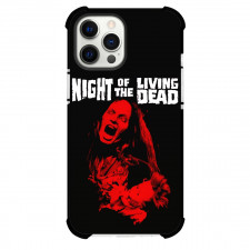 Night Of The Living Dead Phone Case For iPhone Samsung Galaxy Pixel OnePlus Vivo Xiaomi Asus Sony Motorola Nokia - Red Zombie Portrait