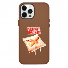 Over Your Dead Body Phone Case For iPhone Samsung Galaxy Pixel OnePlus Vivo Xiaomi Asus Sony Motorola Nokia - Over Your Dead Body Finger Ripped Sticker