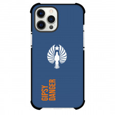 Pacific Rim Phone Case For iPhone Samsung Galaxy Pixel OnePlus Vivo Xiaomi Asus Sony Motorola Nokia - Pacific Rim Gipsy Danger On Blue Background