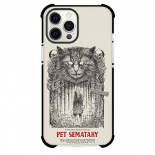 Pet Sematary Phone Case For iPhone Samsung Galaxy Pixel OnePlus Vivo Xiaomi Asus Sony Motorola Nokia - Cemetery Grayscale Poster