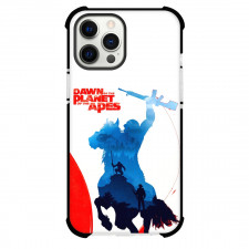 Planet of the Apes For iPhone Samsung Galaxy Pixel OnePlus Vivo Xiaomi Asus Sony Motorola Nokia - Ape Riding Horse Illustration